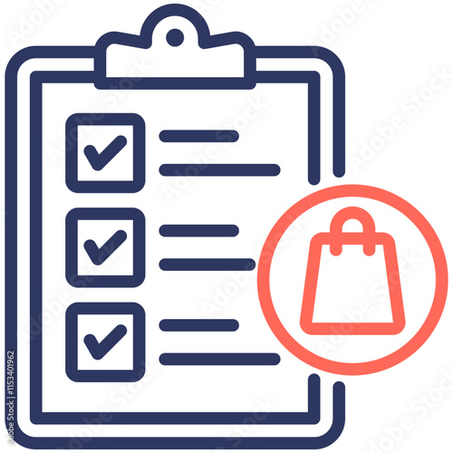 Shopping List Icon