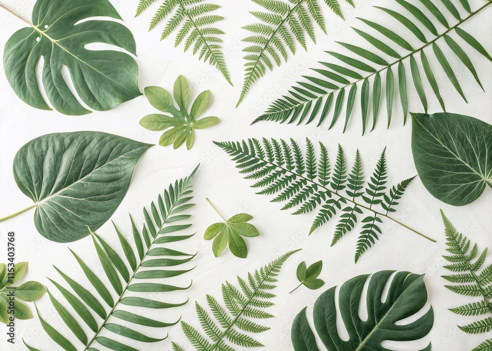 Bokeh Effect: Sketch Style Tropical & Forest Leaves Oval, Palmate, Pinnate, Ovoid Pattern Bokeh Effect: Sketch Style Tropical & Forest Leaves Oval, Palmate, Pinnate, Ovoid Pattern