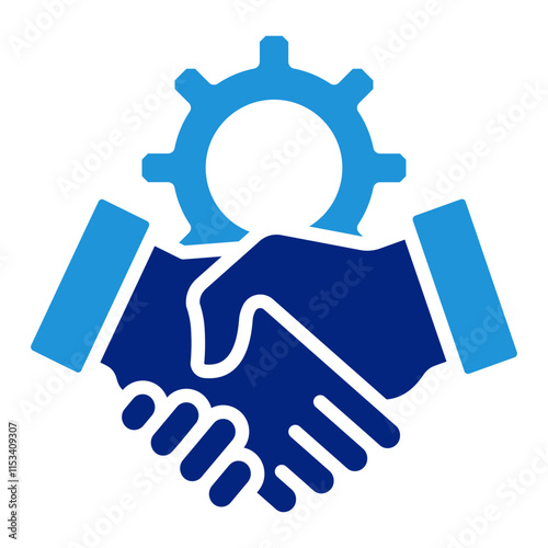 Partnership Icon Element For Design