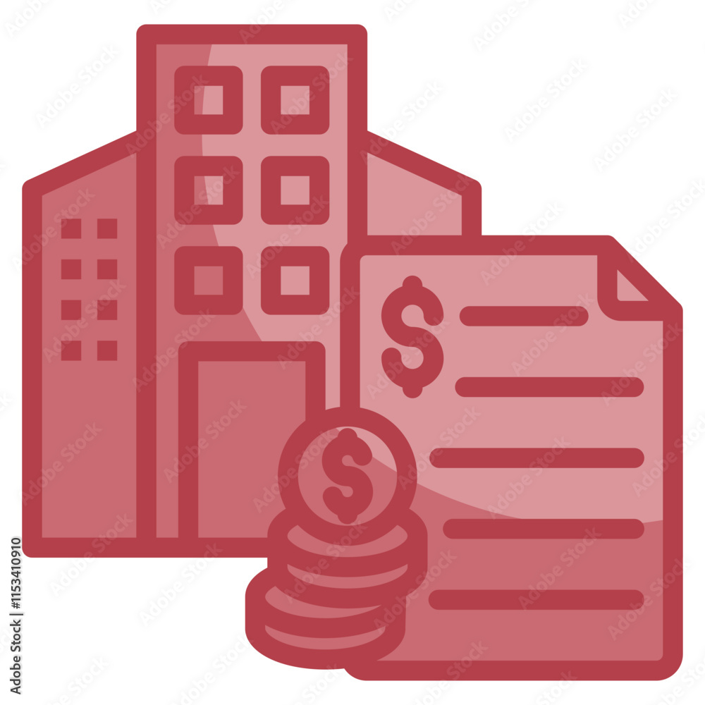 Corporate Finance Icon Element For Design Corporate Finance Icon Element For Design