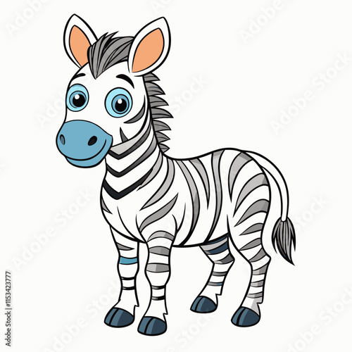 zebra, animal, mammal, isolated, black, zoo, safari, wildlife, wild, striped, white, horse, vector, cartoon, illustration, nature, stripes, silhouette, hoof, stripe, baby, animals, fauna, savanna