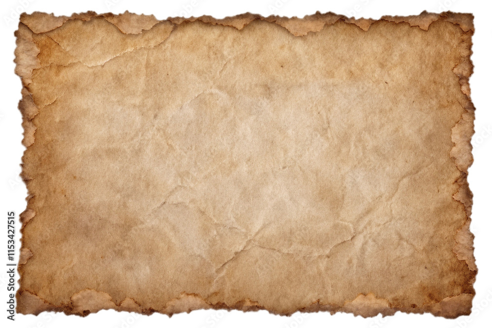 Old tone paper with burnt edges Old tone paper with burnt edges