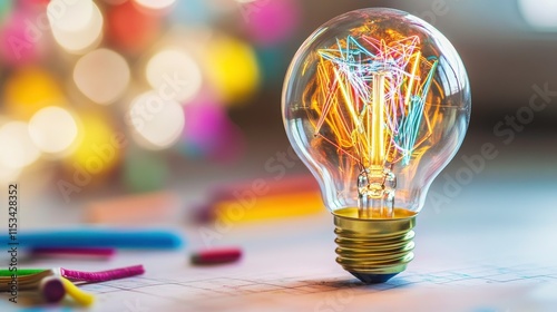 Creative Classroom Decor with Bright Light Ideas