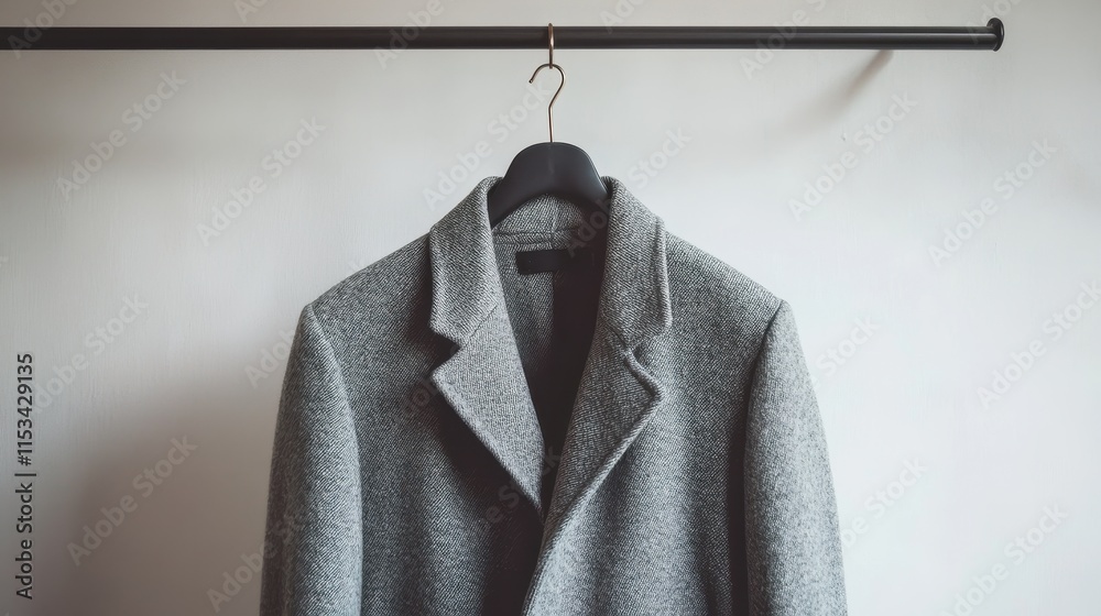 Gray and beige fashion pieces on black hangers in luxury store stylish clothing rack display,modern fashion blog aesthetic,Business fashion,social media,shopping mall,sale online,Fashion blog Gray and beige fashion pieces on black hangers in luxury store stylish clothing rack display,modern fashion blog aesthetic,Business fashion,social media,shopping mall,sale online,Fashion blog