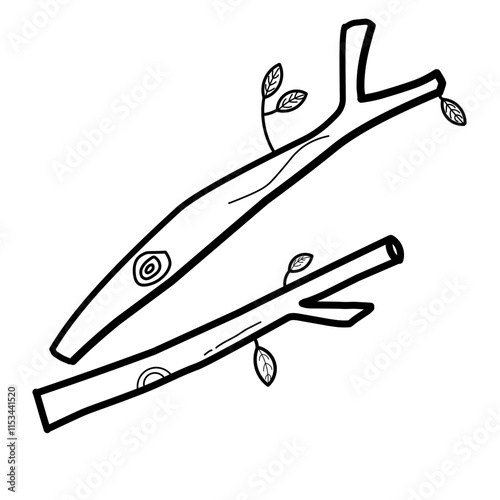 wooden twigs
