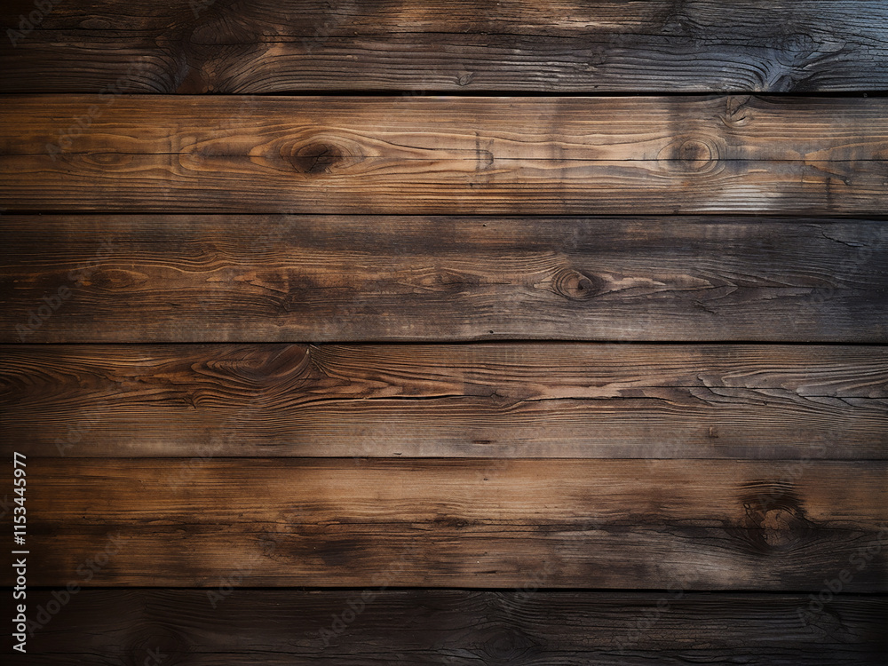 Fototapeta premium A wood background provides a natural, warm texture with intricate grain patterns