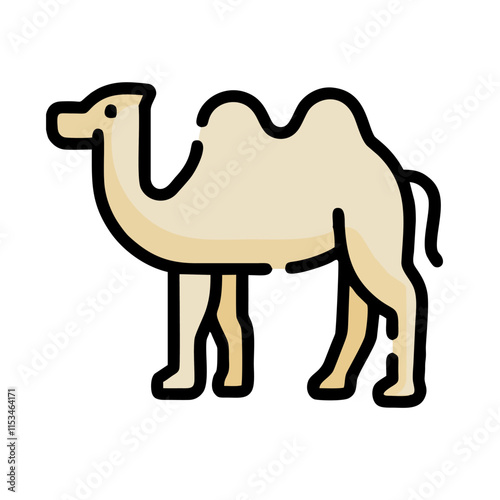 camel cartoon illustration