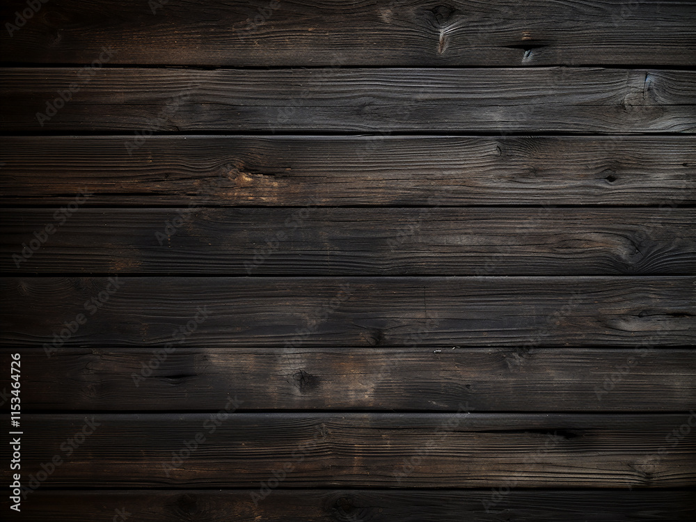 Grunge black wood texture with worn finish creating a vintage background effect Grunge black wood texture with worn finish creating a vintage background effect