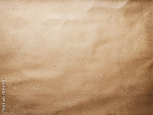 Aged brown paper texture with space for text or image creating a vintage backdrop