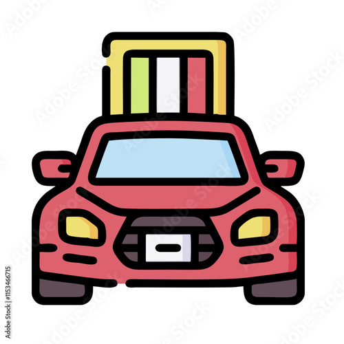 illustration of a car