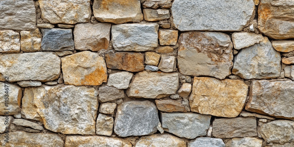 Stone wall background texture featuring a section of chipped stone, showcasing the unique characteristics and patterns of stone in this captivating stone wall design. Stone wall background texture featuring a section of chipped stone, showcasing the unique characteristics and patterns of stone in this captivating stone wall design.