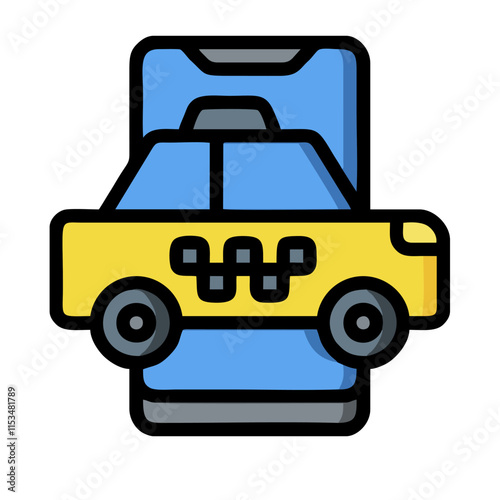 taxi car icon