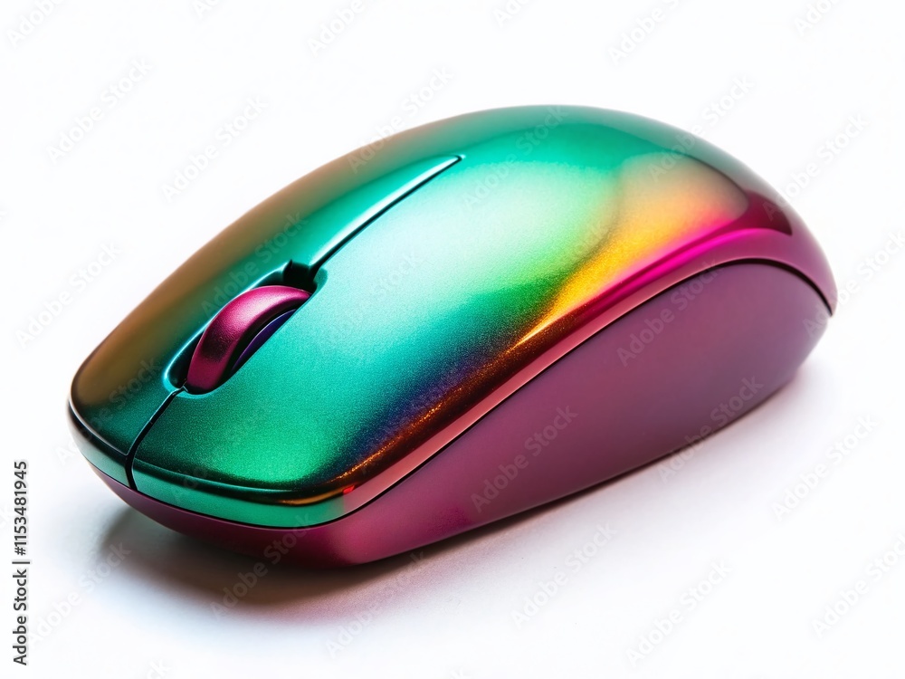 Isolated Computer Mouse on White Background: High-Resolution Stock Photo Isolated Computer Mouse on White Background: High-Resolution Stock Photo