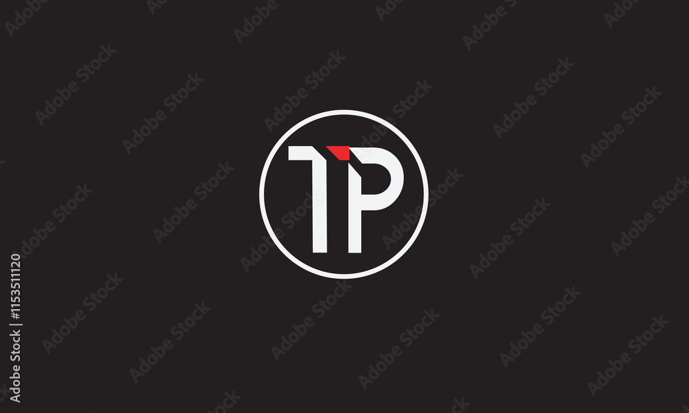 TP, PT, P, T Abstract Letters Logo Monogram TP, PT, P, T Abstract Letters Logo Monogram