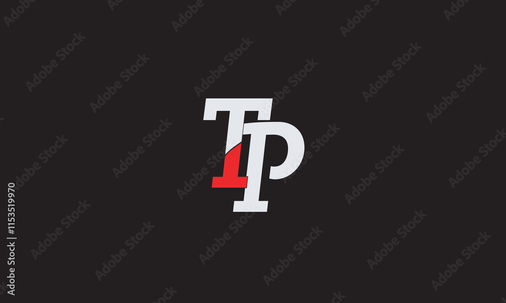 TP, PT, P, T Abstract Letters Logo Monogram TP, PT, P, T Abstract Letters Logo Monogram