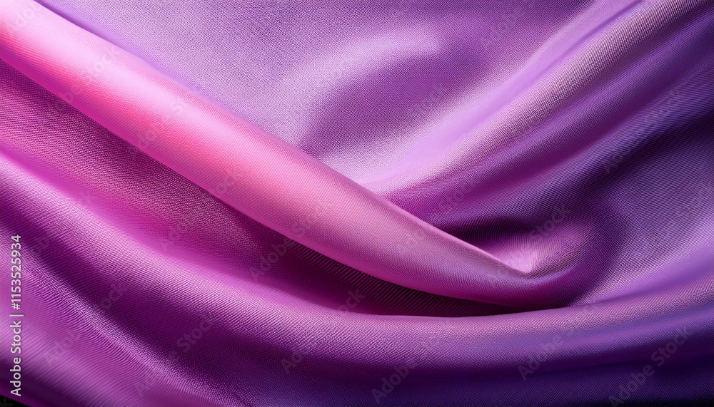 Obraz premium ライトスポットの輝きと粒子感が映える、紫とピンクのグラデーションが調和したエレガントな背景デザイン 