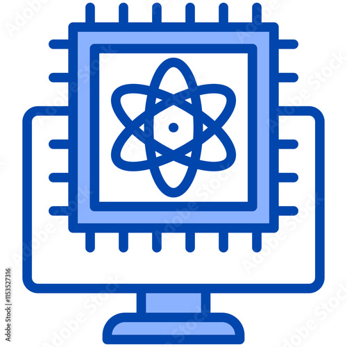 Quantum Computing Icon