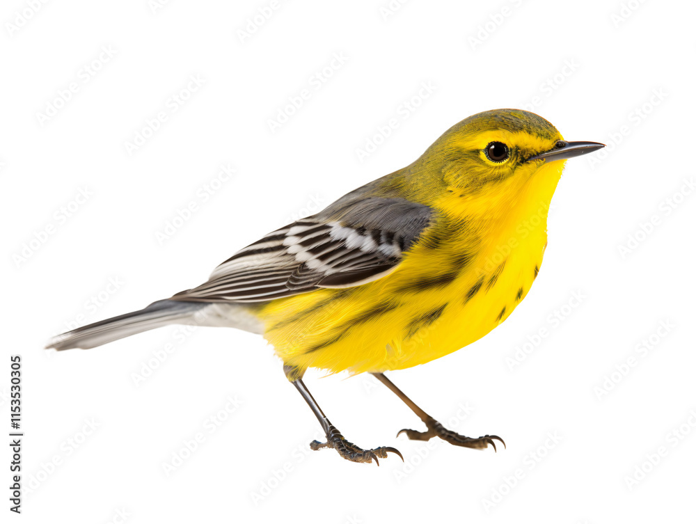 a yellow bird with black spots