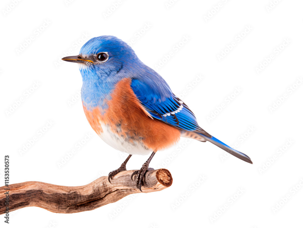 a blue bird on a branch a blue bird on a branch