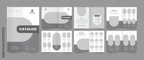 Product Catalog, Fashion Portfolio, Catalogue Template, Fashion Product Catalogue, Furniture Catalog Layout.