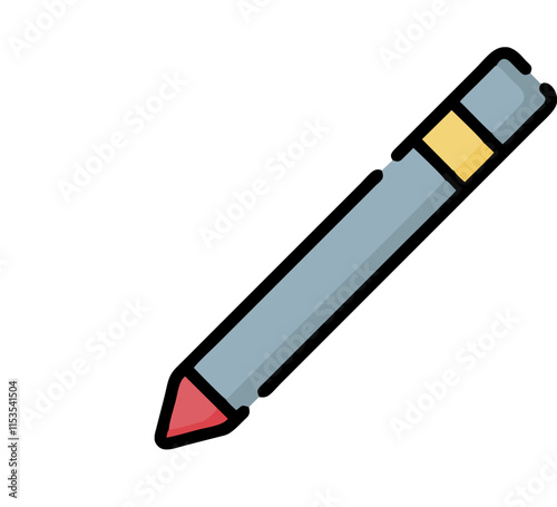 pen and eraser