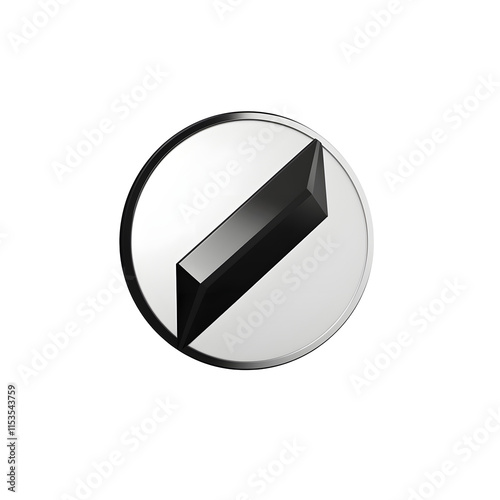 a black and white logo photo