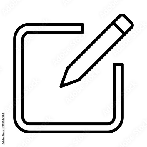 Photo Editing line icon