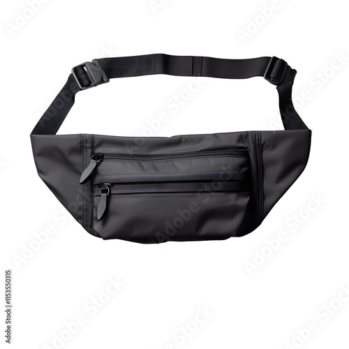 a black pack with a strap