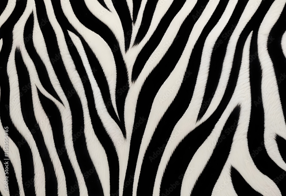 Zebra fur pattern, with black and white stripes Zebra fur pattern, with black and white stripes