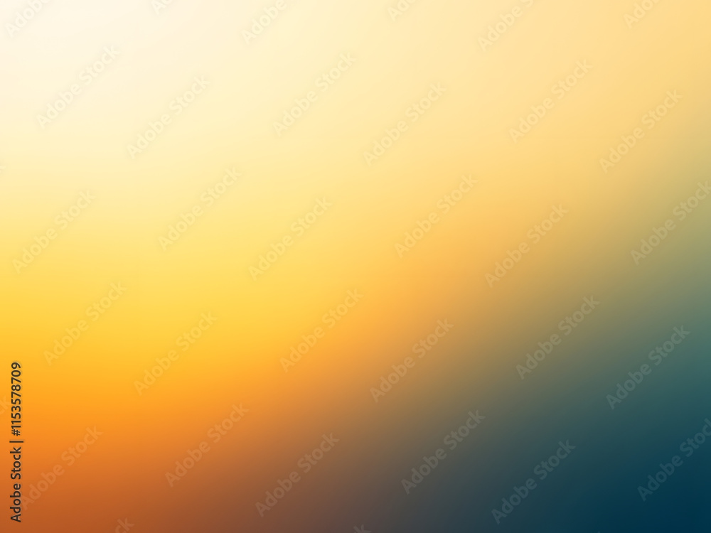 Naklejka premium Warm gradient background, smooth transition from orange to deep red hues.