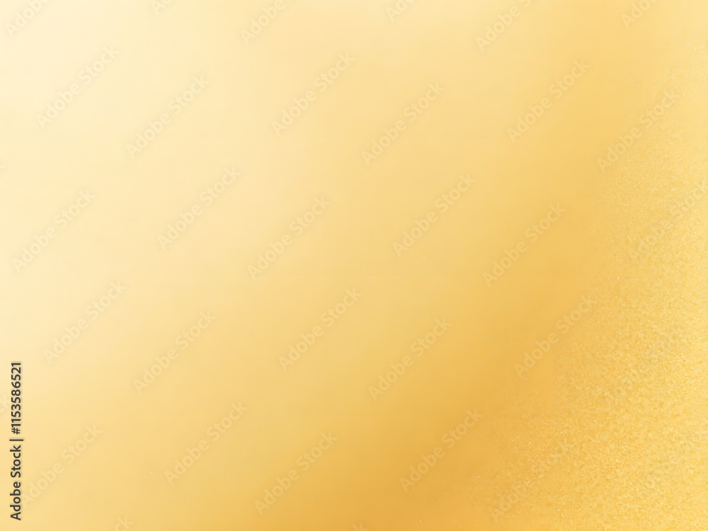 Fototapeta premium Warm golden gradient, soft sunset glow, smooth transition from light yellow to deep orange.