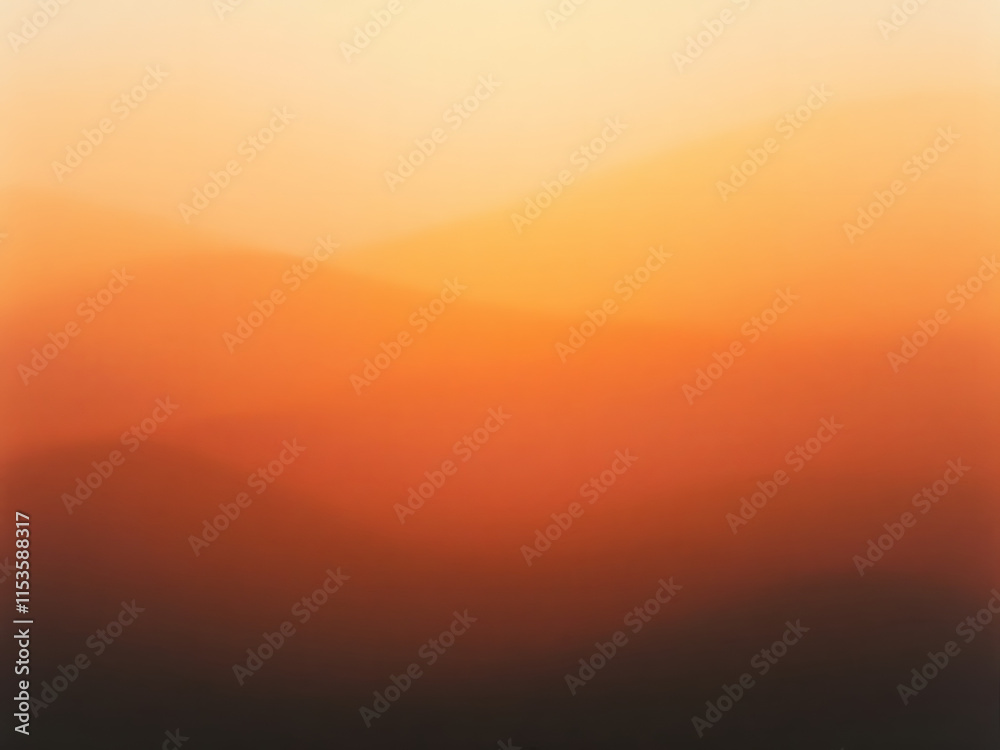 Obraz premium Golden sunset waves, abstract fluid motion.