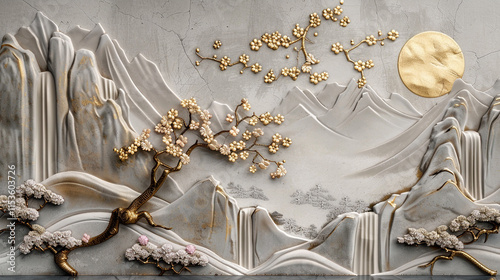 christmas decoration on wooden background