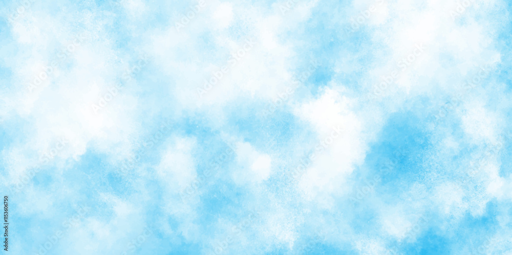 Abstract blue sky Water color background, Classic hand painted Blue watercolor background for design, Beautiful grunge blue background with space and for any design. Abstract blue sky Water color background, Classic hand painted Blue watercolor background for design, Beautiful grunge blue background with space and for any design.