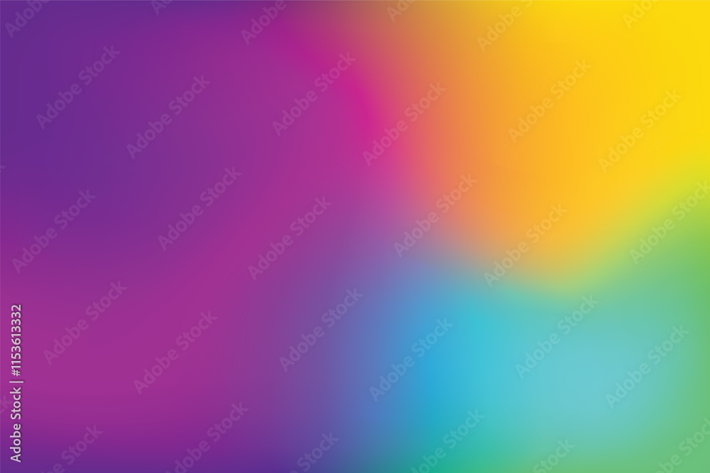 Obraz premium Multicolor abstract blurred gradient background