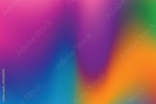 Multicolor abstract blurred gradient background