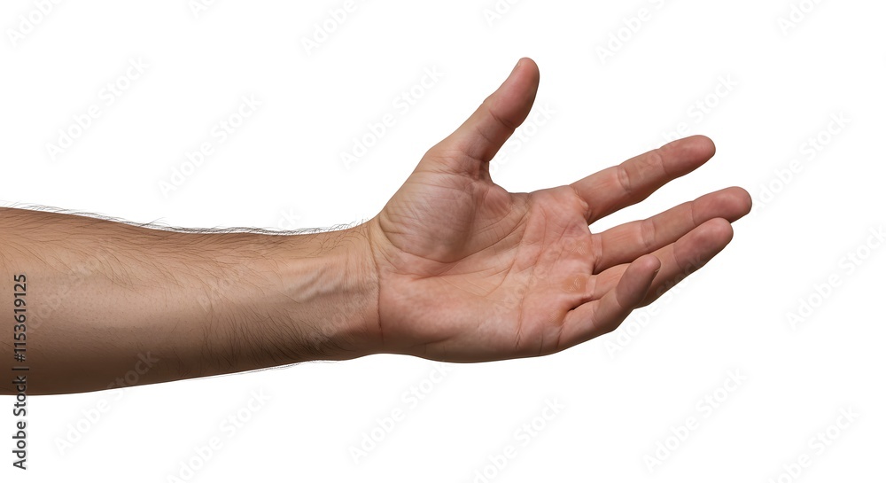 Hand Extended in Gesture of Giving or Receiving
Hand Extended in Gesture of Giving or Receiving