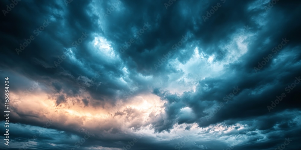 Dramatic rainy sky with dark clouds creates an atmospheric scene, showcasing the beauty of a rainy sky filled with deep, moody hues and captivating cloud formations. Dramatic rainy sky with dark clouds creates an atmospheric scene, showcasing the beauty of a rainy sky filled with deep, moody hues and captivating cloud formations.
