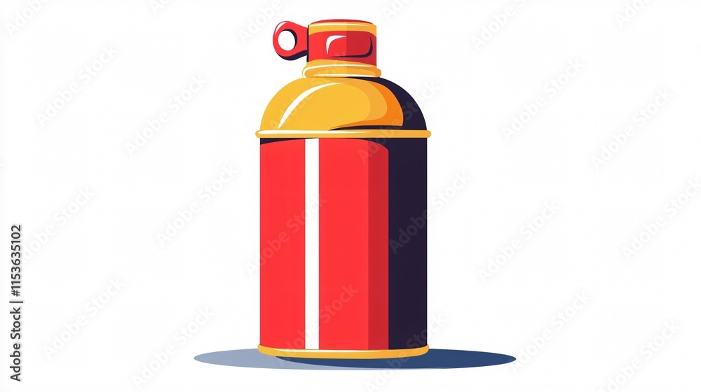Professional Spray Can Vector for Graphic Design Projects Professional Spray Can Vector for Graphic Design Projects