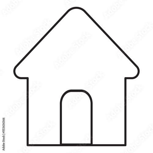 house icon on white background