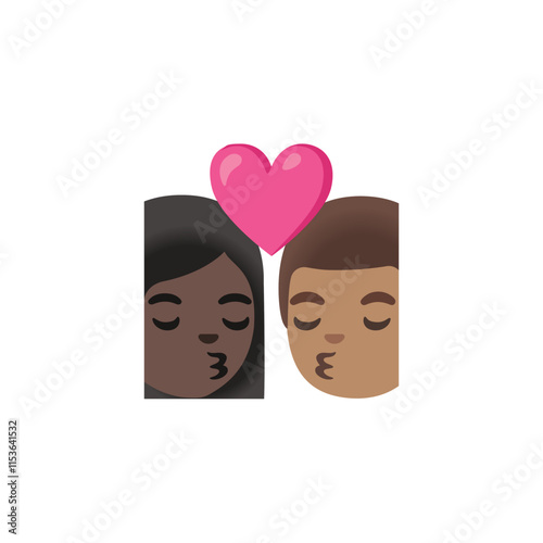 Couple Kissing Emoji
