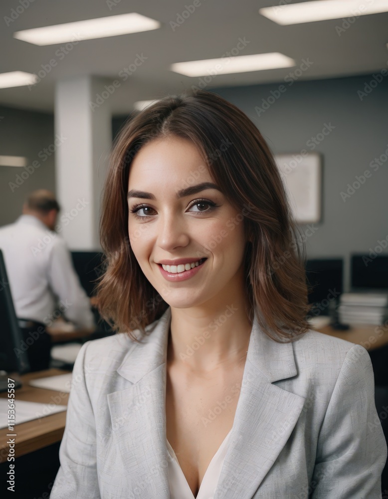 portrait of a businesswoman in office portrait of a businesswoman in office
