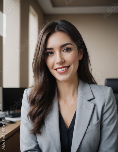portrait of a businesswoman in office Free Download portrait of a businesswoman in office - GFXLoad