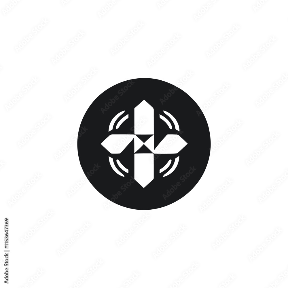 Simple and Minimalist Logo Of Graphic Designer in Vector Style Simple and Minimalist Logo Of Graphic Designer in Vector Style
