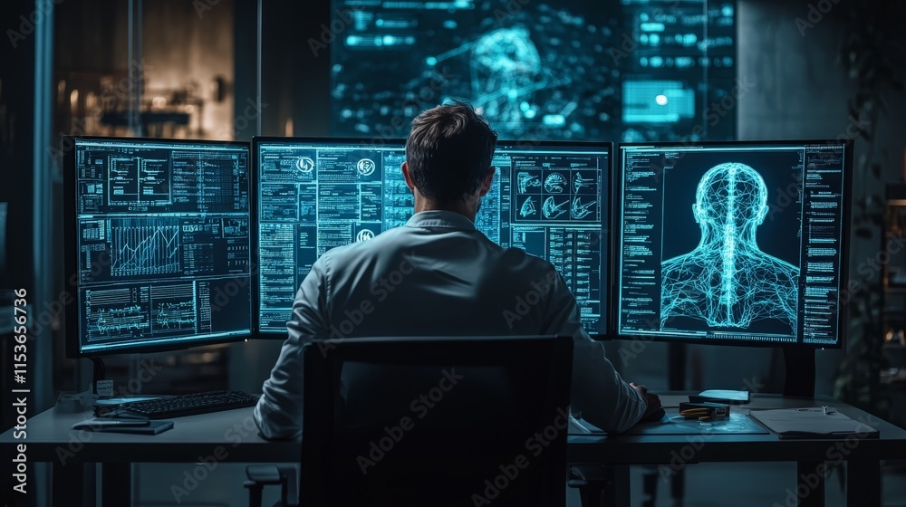 Immersive Tech Professional Office Workspace Immersive Tech Professional Office Workspace