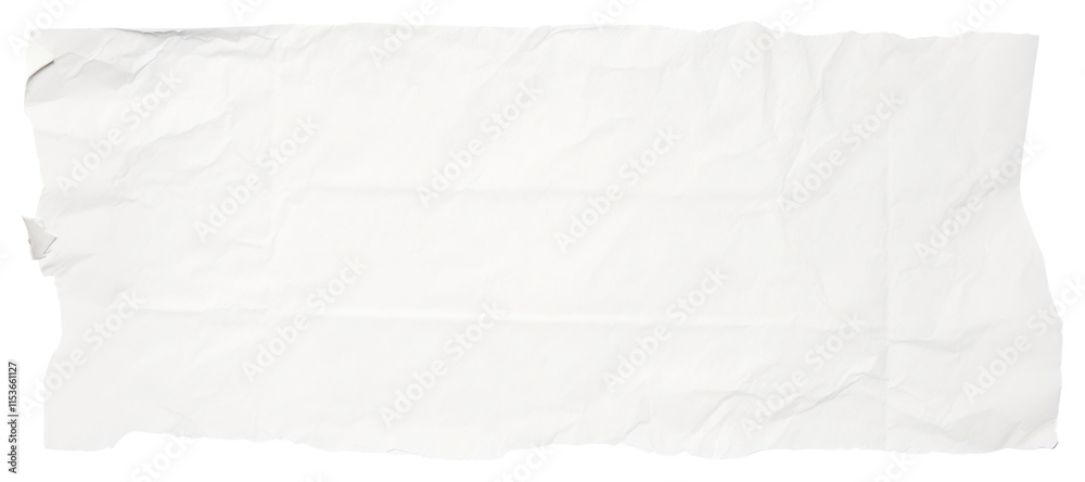 Obraz premium PNG White ripped paper background texture