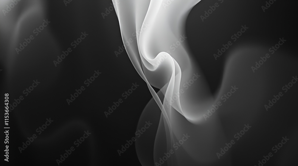  High-resolution stock photo ethereal spiritual background, classic black and white, high contrast, low key lighting, deep shadows, dramatic effect