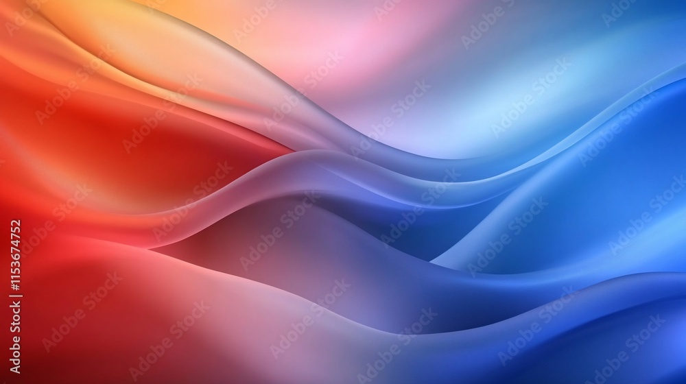 Obraz premium Abstract colorful wavy background.