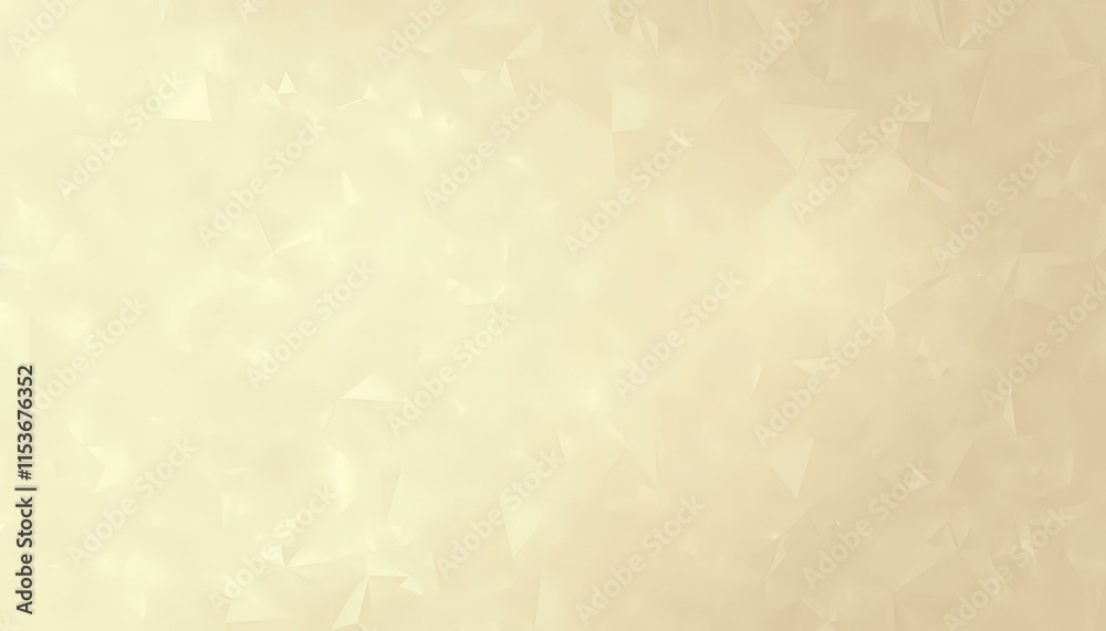 Fototapeta premium Geometric Abstract Background with Beige and Light Brown Triangular Facets