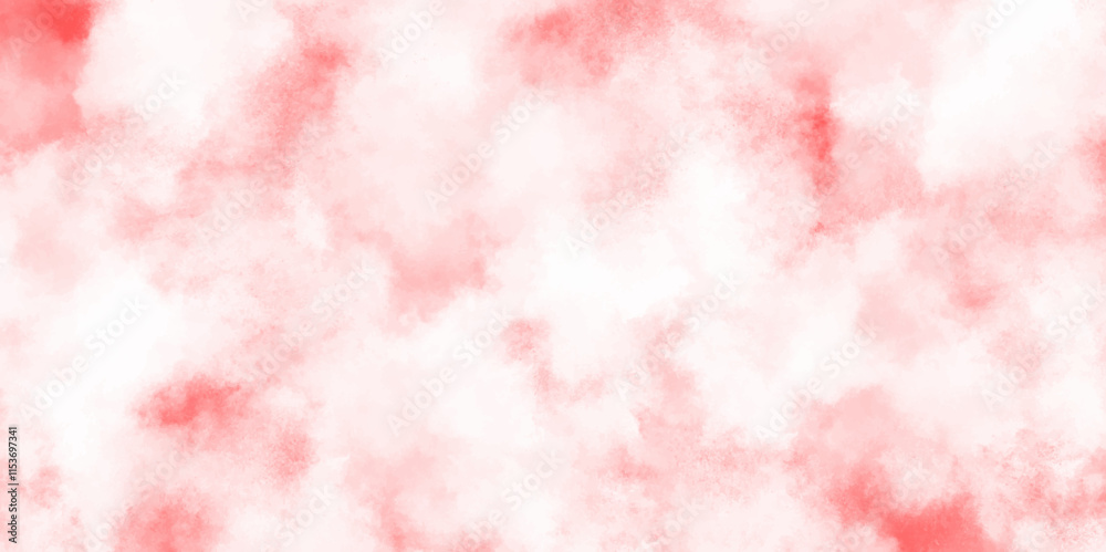 Fototapeta premium Abstract explosion of red powder, mystical red smoke or fog texture background, Toned fiery red grunge sky. Flame and smoke effect, Abstract smoke frame and space background.